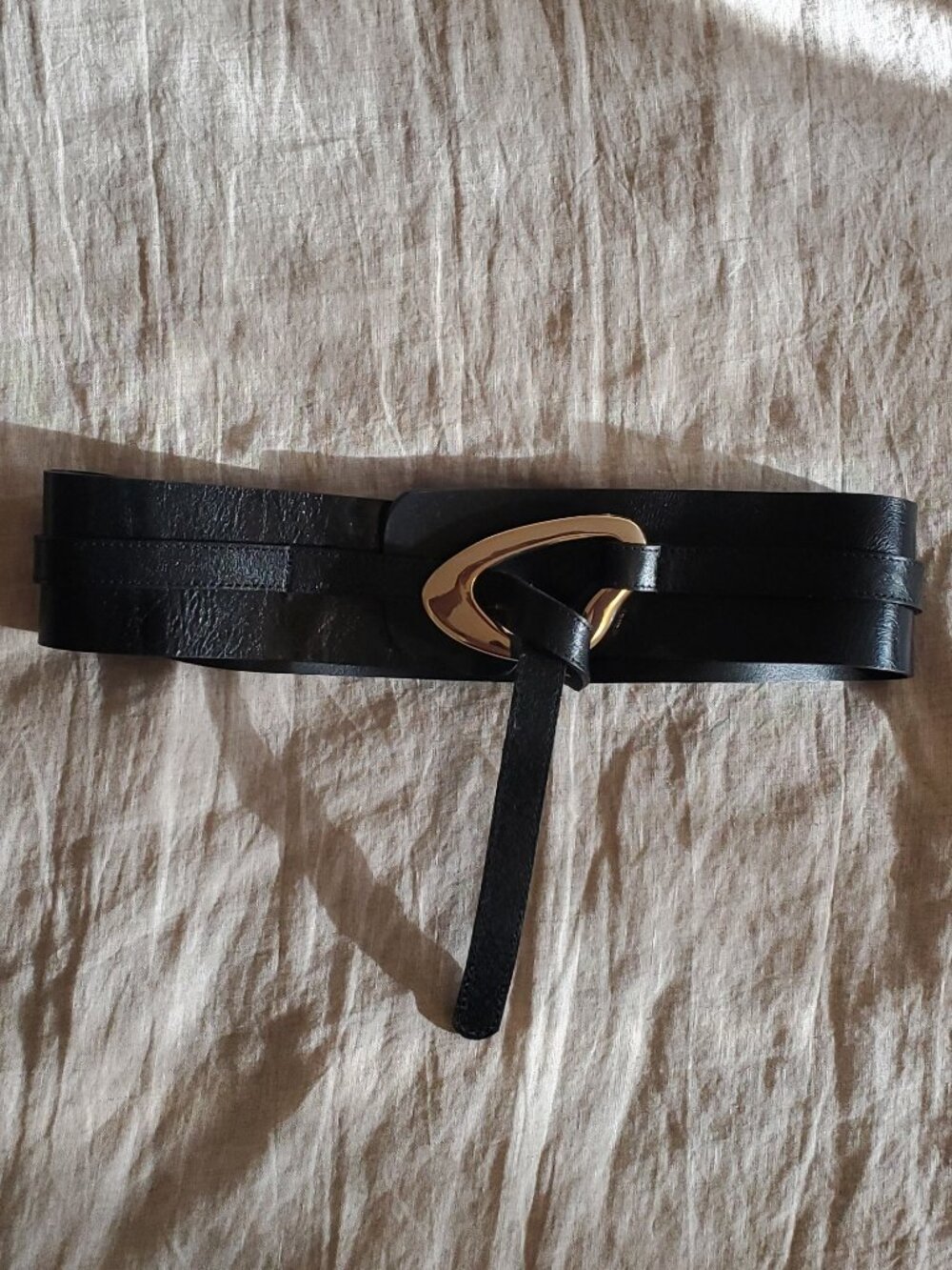 Zara Leather Sash Belt